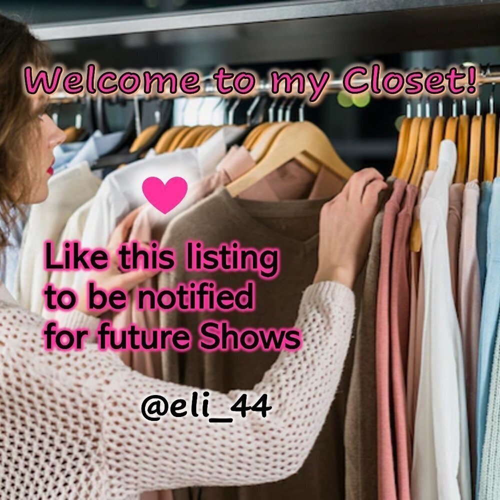 LIKE THIS LISTING TO BE NOTIFIED FOR FUTURE SHOWS!
